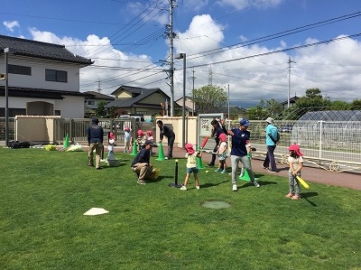 5月24日(木)遊ボール 二子保育園 開催