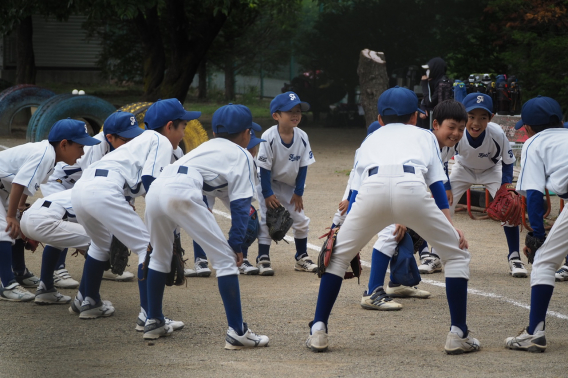 令和6年　6月9日　梓川少年野球さんとの練習試合